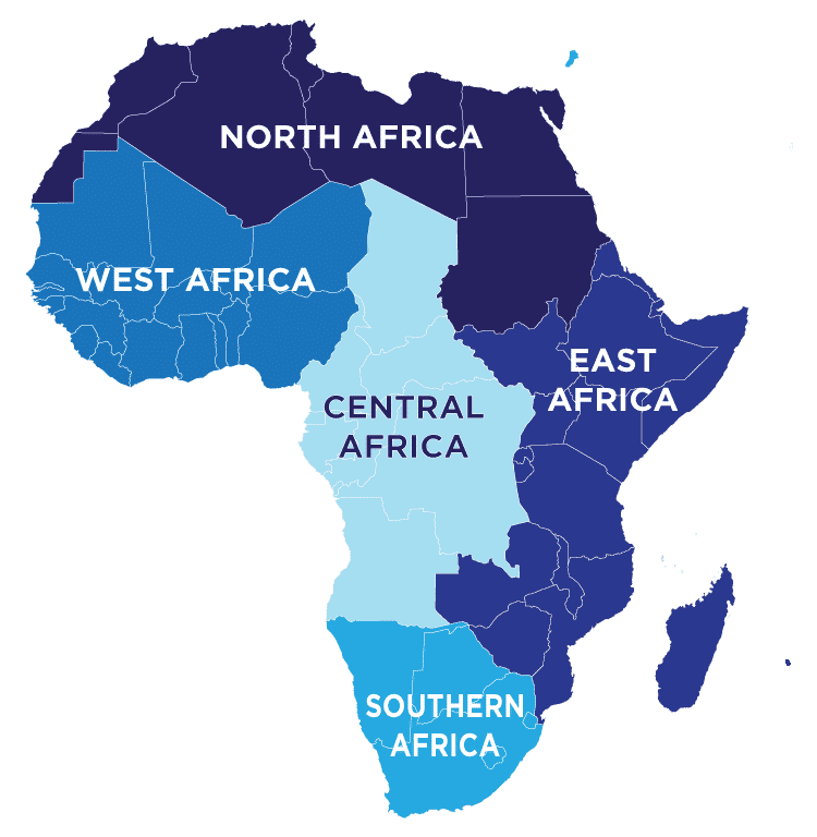 Africa Regional Map